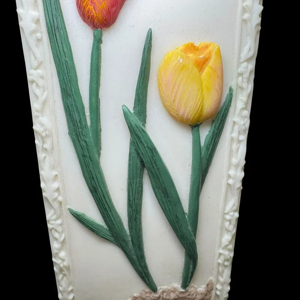MCM 3D Spring Floral Resin Plaques 6.5